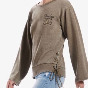 Lucky Brand Graphic Sweatshirt Fender size XL